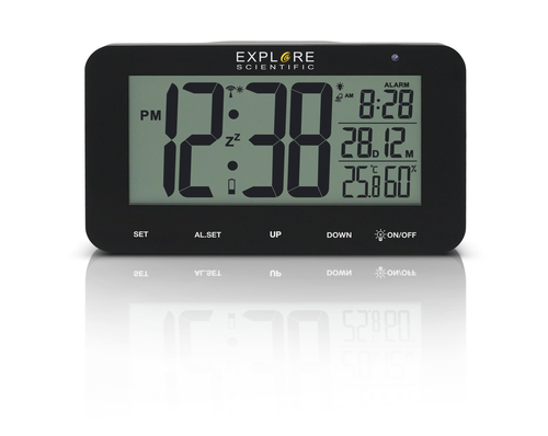 EXPLORE SCIE RDC1004BK  OROLOGIO TAV. TEMP.INT UMID.INT. BLACK 3AAA