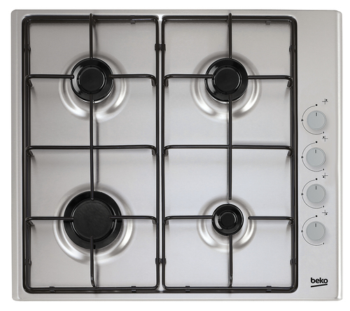 Beko HIGG641C3SX Acciaio inossidabile Da incasso 60 cm Gas 4 Fornello(i)