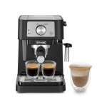 DELONGHI - DeLonghi Stilosa, Macchina per espresso, 1 L, 1100 W, Nero, Acciaio inossidabile