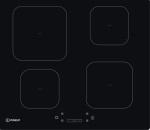 INDESIT  inc IS83Q60NE  PIANO INDUZ 60CM 4Z NERO