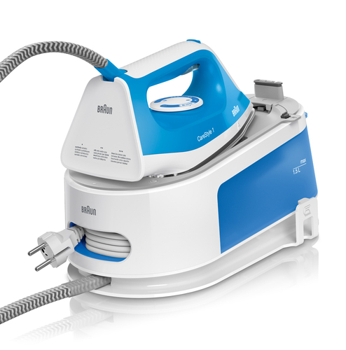 Braun CareStyle 1 IS 1012 BL 2400 W 1,5 L Ceramica Blu, Bianco
