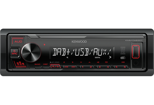 KENWOOD KMM-DB307A AUTORADIO DAB MP3 USB MECALESS INGOMBRO RID.ANT.D