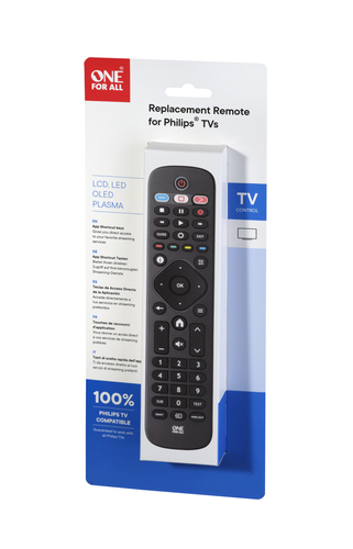 ONEFORAL URC4913PHI TELECOMANDO UNIV PLASTIC FREE PHILIPS