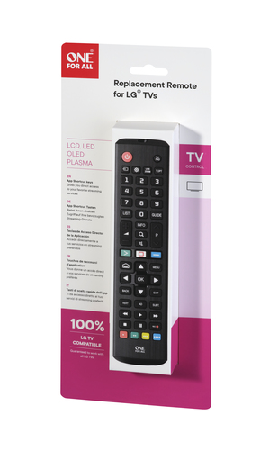 ONEFORAL URC4911LG  TELECOMANDO UNIV PLASTIC FREE LG