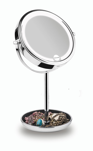 Macom Enjoy & Relax 233 specchietto per trucco Libera installazione Rotondo Cromo