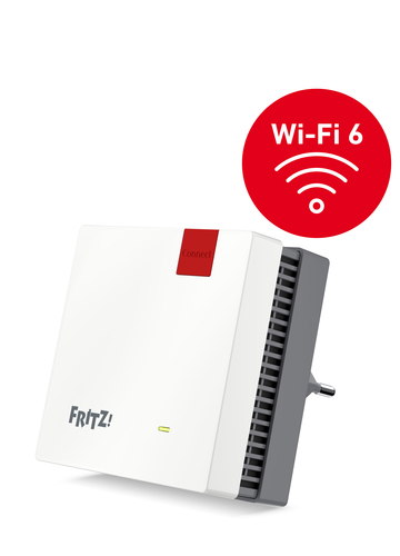 AVM Fritz REPE1200AX RANGE EXTENDER WIFI AX2400/600 1LAN GBIT BRIDGE A