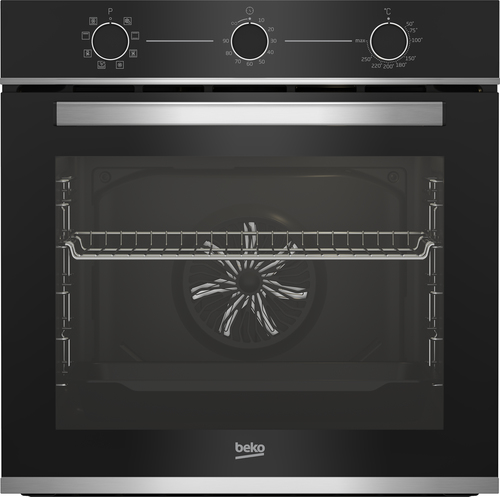 BEKO inc BBIM13100X FORNO 72LT MULTI8 A NERO            3MANOPOLE
