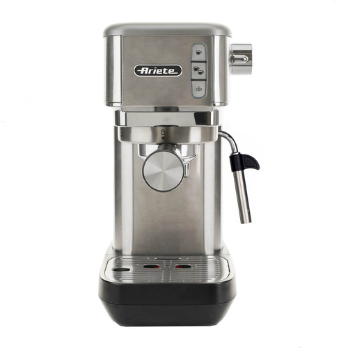 ARIETE 1380       MACCH CAFFE POLV/CIALDE METAL SLIM  INOX