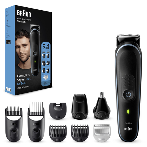BRAUN MGK5411    MULTI GROOMING KIT RIC WET DRY DA 0.5MM A 21MM9 A