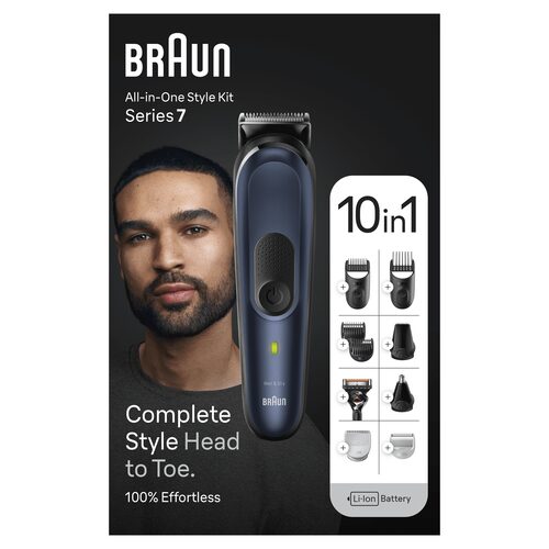 BRAUN MGK7421    MULTI GROOMING KIT RIC WET DRY DA 0.5MM A 21MM11