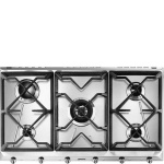 SMEG - SRV596GH5  PIANO COTTURA INC 90CM 5F VS INOX