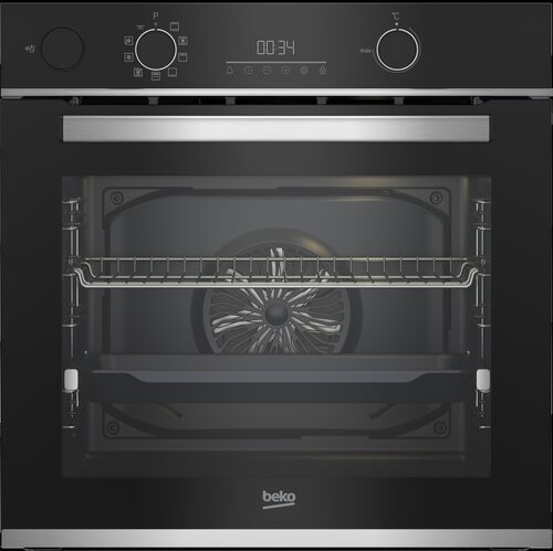 BEKO inc BBIS13300X FORNO 72LT MULTI9 A+ PIROL NERO LED TOUCH VAPORE2