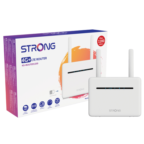 STRONG 4G+ROU1200 ROUTER 4G CAT6/300 WIFI5/1200 4LAN/GBIT SIM