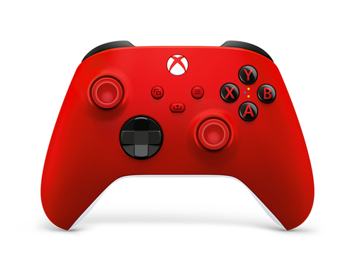 Microsoft QAU-00012  XBX/XBO/PC CONTROLLER WIRELESS/BLUETOOTH RED