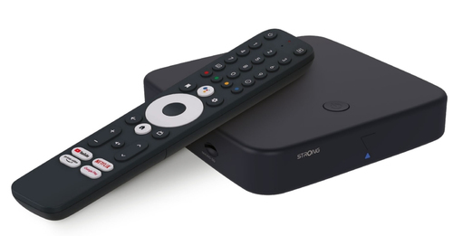 STRONG SRT420     DECODER DIG TERR T2 + GOOGLE TV BOX ANDROID WIFI1