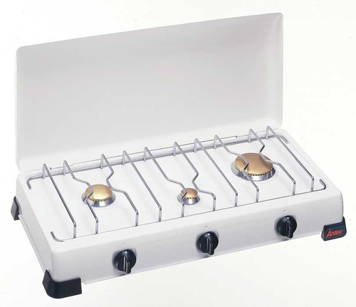 ARDES AR9S03FG   FORNELLO GPL 3F C/COP ZEUS GRIGLIA INOX (EX 907)
