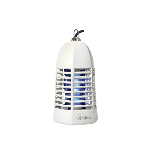 ARDES ARZANSC01W ZANZARIERA A SCARICA LAMPADA UVA DA4W WHITE