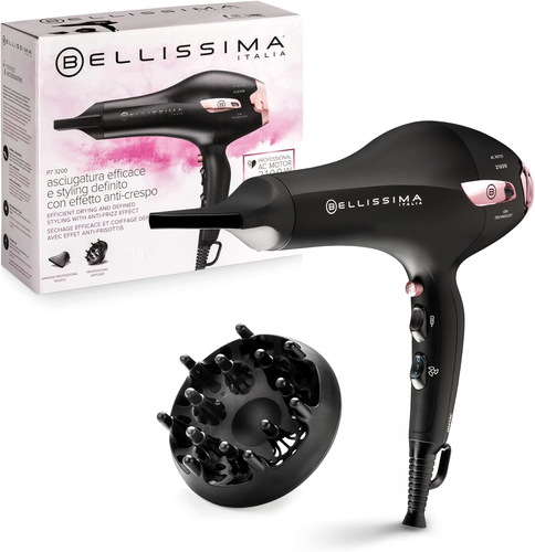 IMETEC 11858      PHON BELLISSIMA P7 3200 MOTORE AC 2100WBLACK PINK