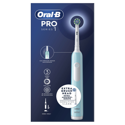 BRAUN PRO1CRSTQ1 SPAZZOLINO EL. PRO1 CROSS ACTION TURCHESE 2 REF