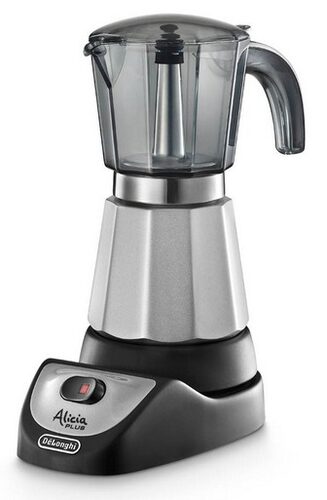 DELONGHI EMKM4.B    MOKA EL 4/2 CAFFE'ALICIA SILVER    SPEGCF004