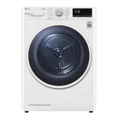 LG biancoped RH90V9AVHN ASCIUG 9KG A+++/A HYBRID CONDAUTOPUL WIFI