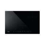 WHIRLPOOL - WLS2177CPN PIANO INDUZ 75CM 4Z FLEXICOOK NERO 18LIVELLI