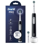 BRAUN - POWPRO1CRS SPAZZOLINO EL. PRO 1 CROSS ACRT BLACK 2 REFILL