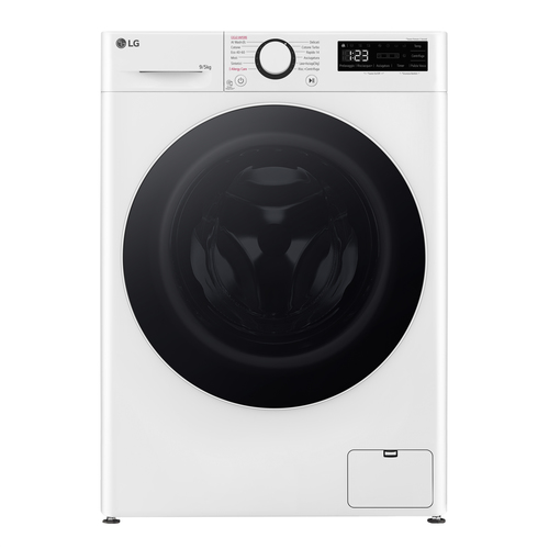 LG biancoped D2R5S09TSW LAVASCIUGA SNELLA 47CM 9+5KG A-10% 1200G VAP TURB