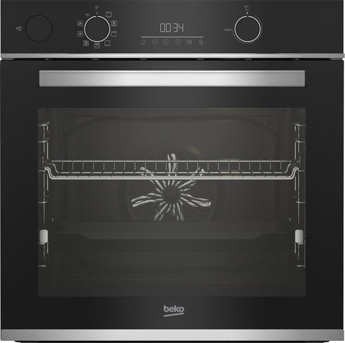 BEKO inc BBIS13300X FORNO 72LT MULTI9 A+ PIROL NERO LED TOUCH VAPORE2