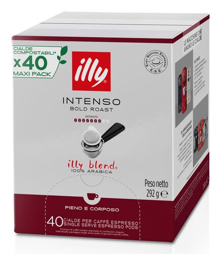ILLY A130 INTEN CONF. BOX 40 CIALDE ESE ESPRESSO INTENSO