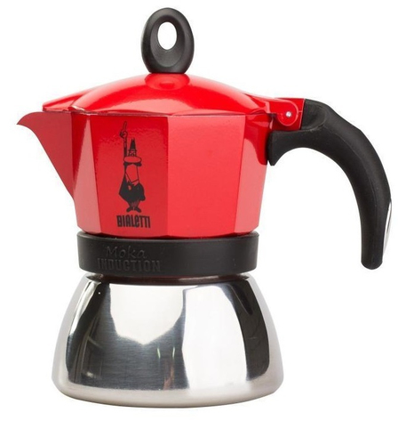 BIALETTI MOKAIND2R  CAFFETTIERA NEW MOKA INDUCTION 2 TZ. ROSSA0006942