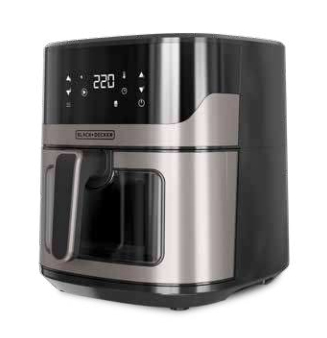 BL.&DECK BXAF6500E  FRIGGITRICE AD ARIA CAPACITA 6.5LT  TOUCH CON FIN