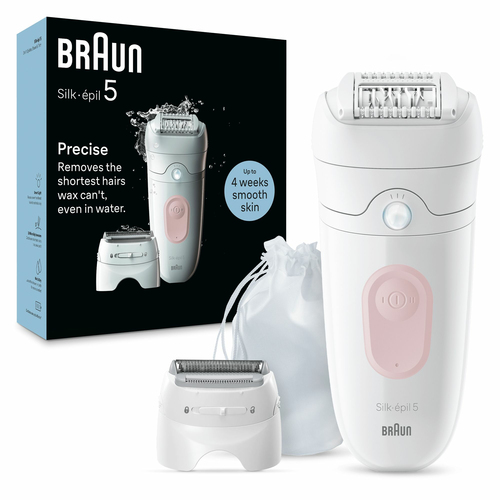 BRAUN 5030SILKEP EPIL RIC WETDRY 28 PIN. SMART LIGHT ACC. RASOIO