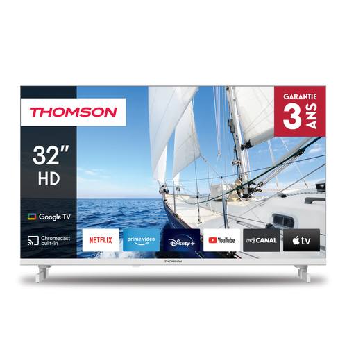 THOMSON 32HG2S14W  TVC LED 32 HD GOOGLE HDR WIFI SAT 3 HDMI 2USB BIA