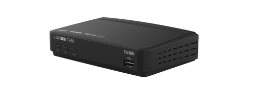 ICAN-ADB ICAN T860  DECODER DIG TERR ZAPPER HD TELEC 2 IN1