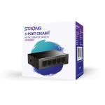 STRONG - SW5000M    SWITCH 5PORTE 10/100/1000 METAL
