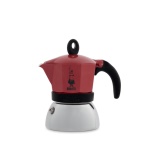 BIALETTI - MOKAIND4R  CAFFETTIERA NEW MOKA INDUCTION 4 TZ. ROSSA0006944