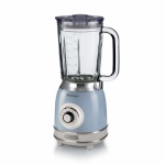 ARIETE - 583-05     FRULLATORE VINTAGE VETRO 1000W 4 LAME 1.5LT BLU