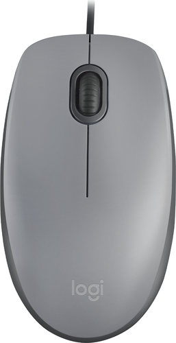 Logitech 910-006760 MOUSE M110 USB SILENT GRAY