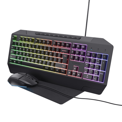 Trust 25379      KIT 3IN1 GAMING GXT791 TASTIERA MOUSE TAPPETINO