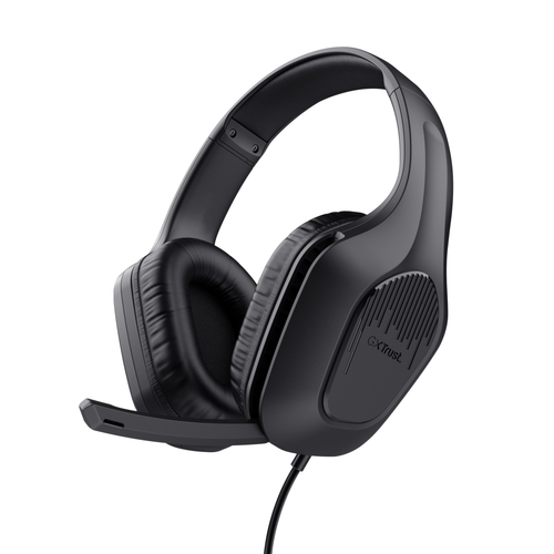 Trust 24990      HEADSET GAMING GXT415 ZIROX BLACK