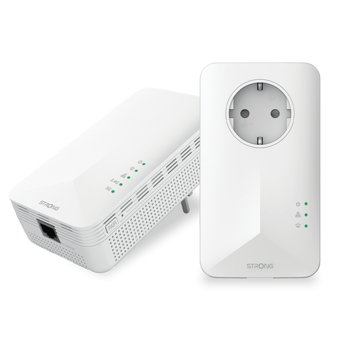 Strong PWLW1000DU POWERLINE KIT 1000 WIFI5/1200 PASSTHROUGH 1LAN GI