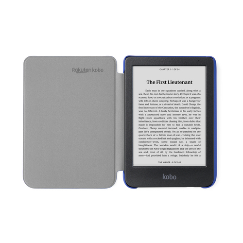 Kobo N365ACBLOP COVER CLARA BW/COLOUR SLEEP BASIC COBALT BLUE
