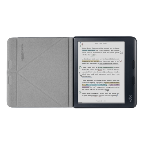 Kobo N428ACBKEP COVER LIBRA COLOUR SLEEP BLACK