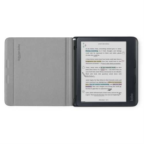 Kobo N428ACBKNP COVER LIBRA COLOUR NOTEBOOK SLEEP BLACK