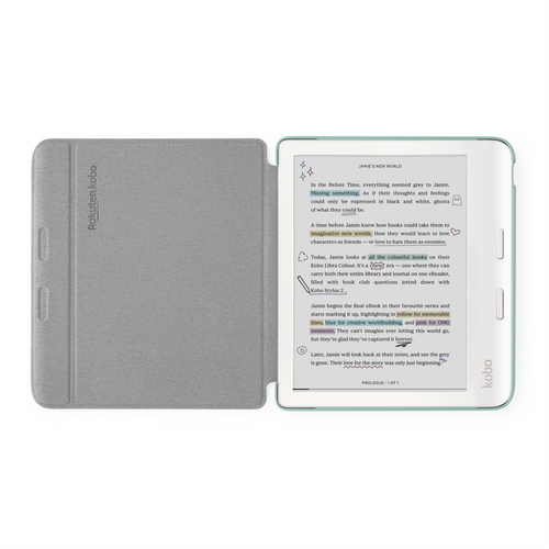 Kobo N428ACGROP COVER LIBRA COLOUR BASIC SLEEP GARDEN GREEN