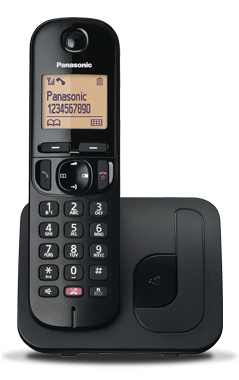 PANASONI TGC250JTB  CORDLESS DECT/GAP VIVAVOCE CALL BLOCK BLACK