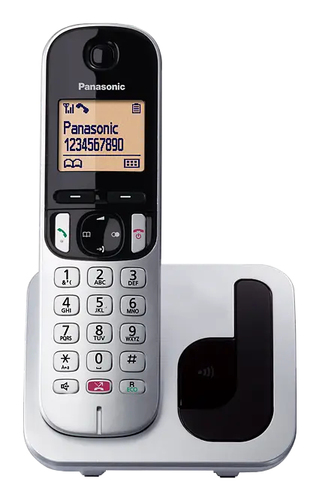 PANASONI TGC250JTS  CORDLESS DECT/GAP VIVAVOCE CALL BLOCK SILVER