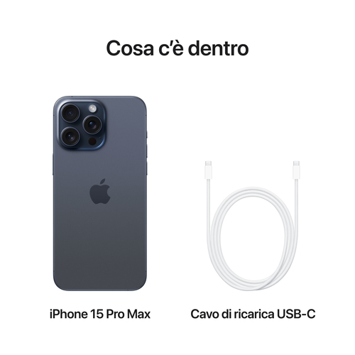 APPLE MU7A3QL/A  IPHONE 15 PRO MAX 256GB BLUE TITANIUM