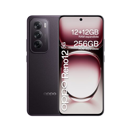 OPPO RENO12-BK  S.PHONE 5G 6.7FHD+ 8CORE 12/256B 50+8+2MP FRONT 3